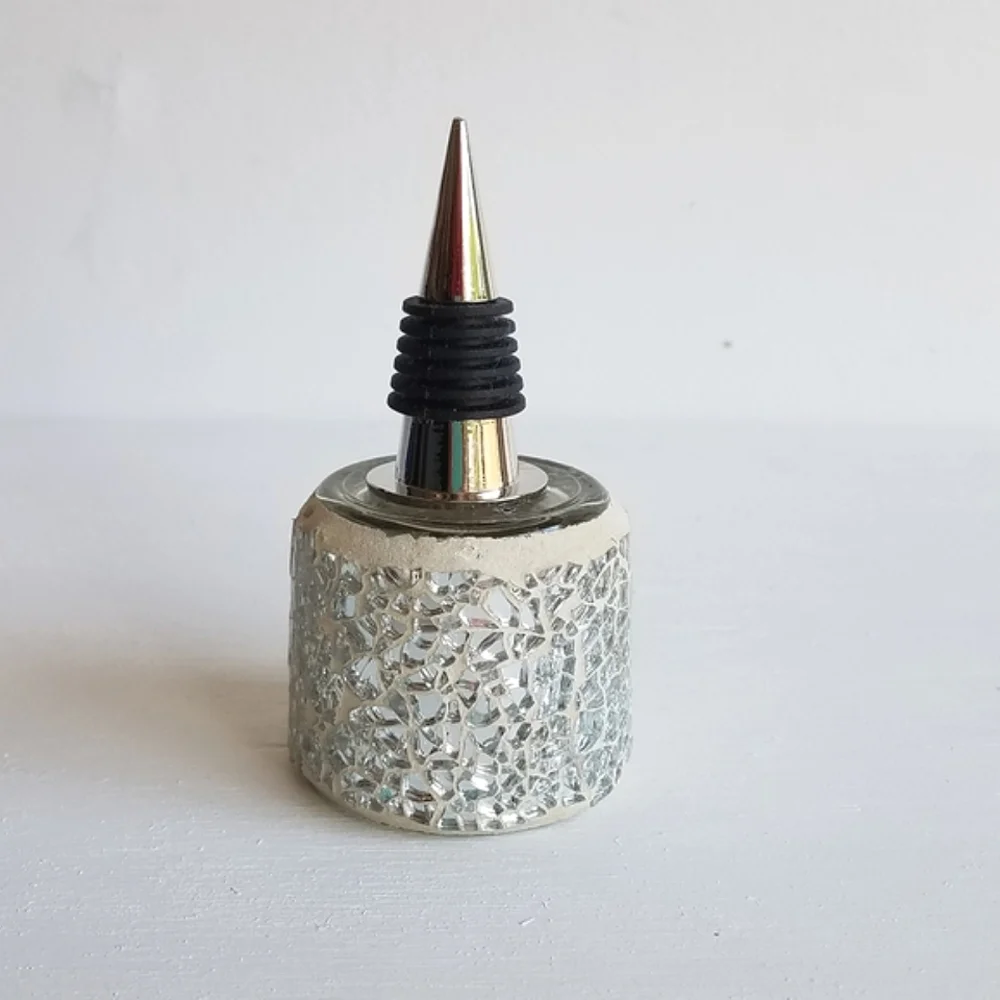 Mosaic Candle Bottle StopTopper